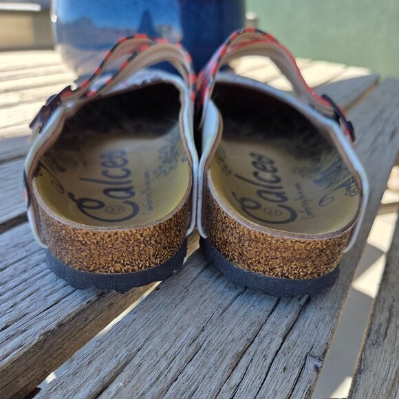 Sz EU 37 Calceo Mary Jane Clogs Sweet Ladybug Girl - Picture 7 of 8